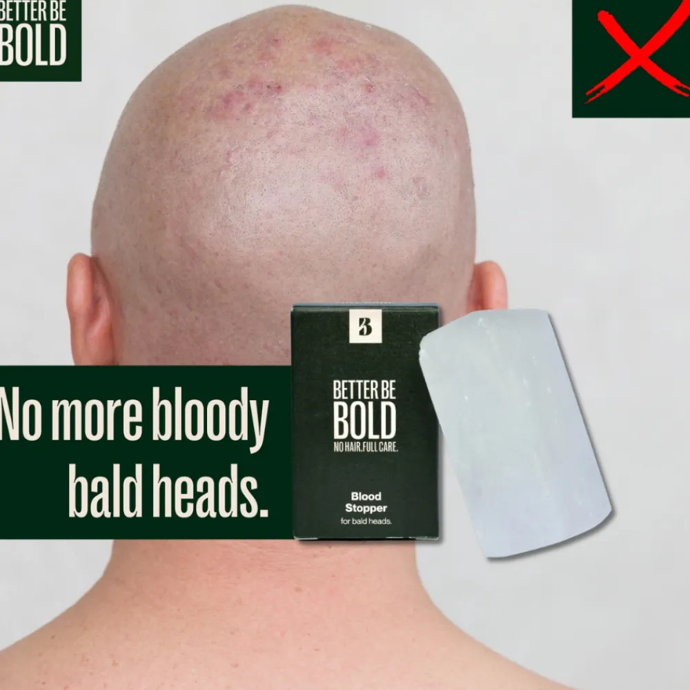 BetterBeBold Parranajon Tarvikkeet|Kaljun Hoito>Alunakivi – Blood Stopper