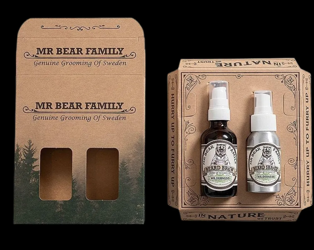Mr Bear Family Partaöljyt>Beard Kit Oil & Shaper