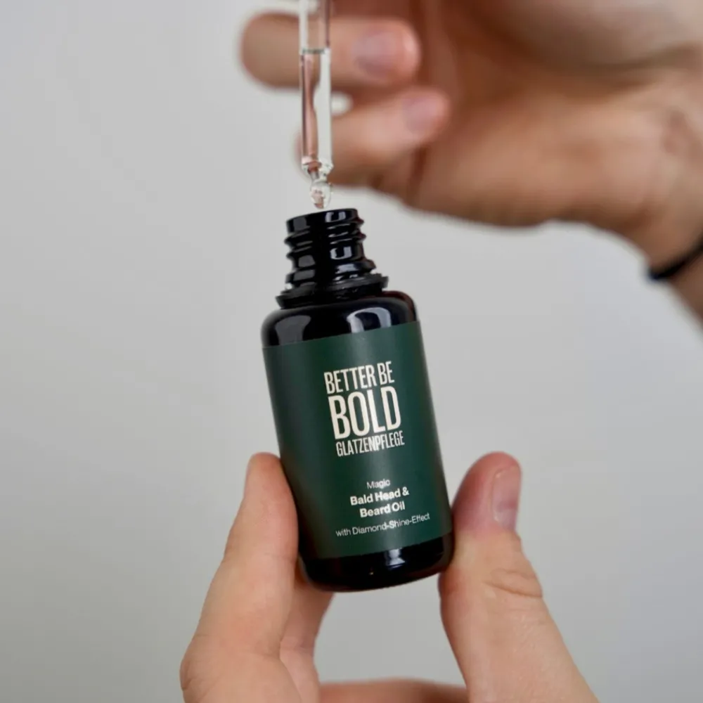 BetterBeBold Kaljun Hoito>Magic Bald Head & Beard Oil 30ml