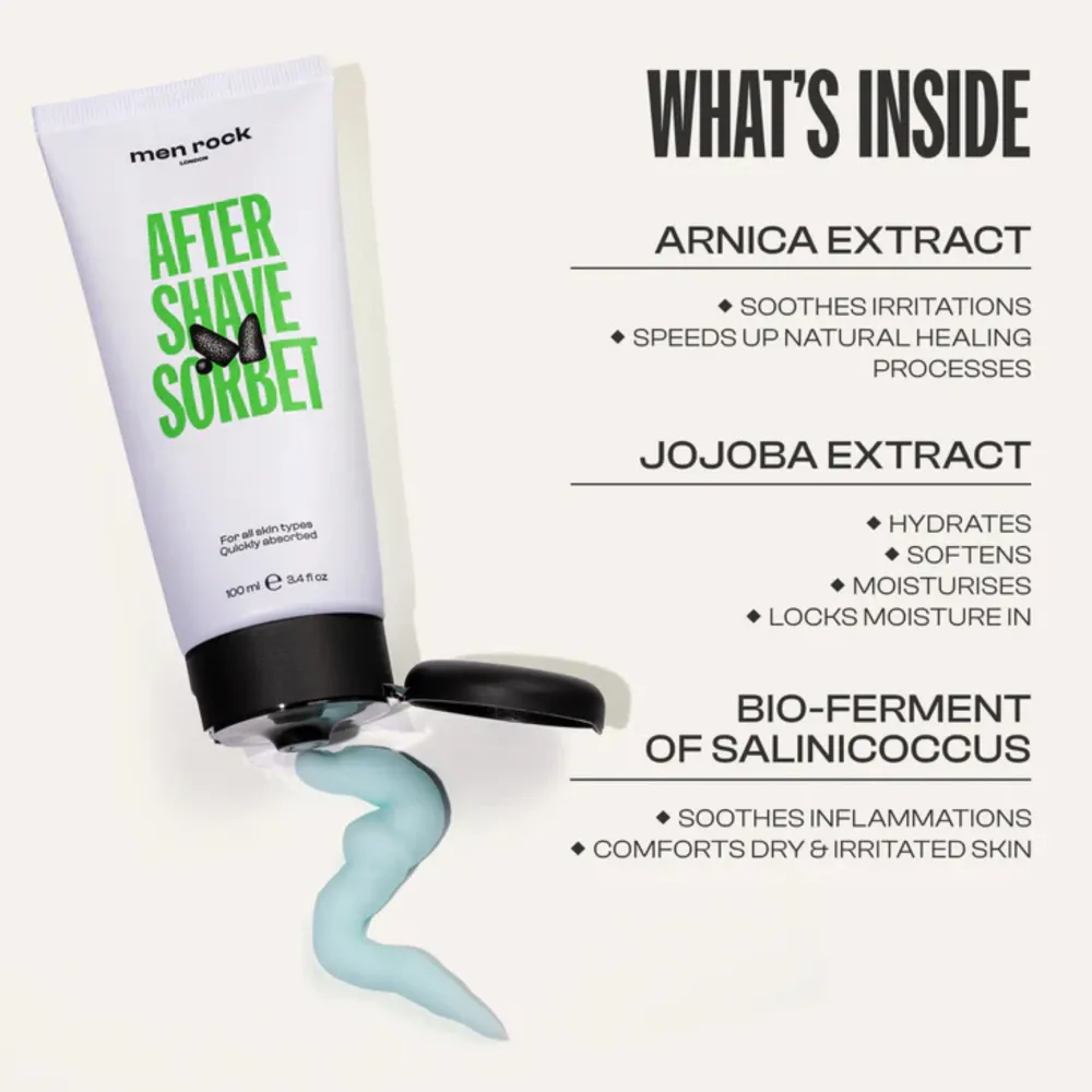 Nordic Shaving Company After Shave -Voiteet>Men Rock After Shave Sorbet 100 ml