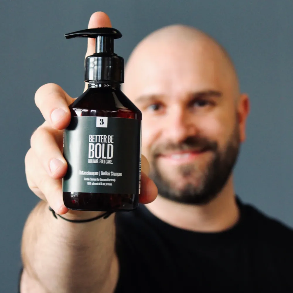 BetterBeBold Kaljun Hoito>No Hair Shampoo 200ml