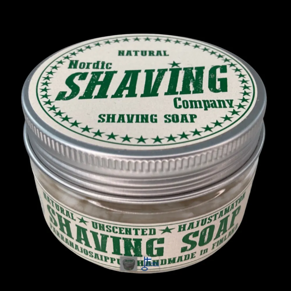 Nordic Shaving Company Parranajovoiteet>Parranajosaippua Natural - hajusteeton 114 g
