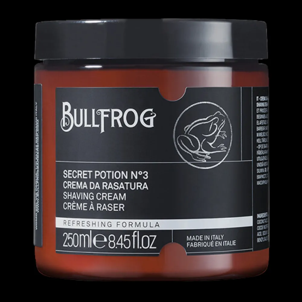 Bullfrog Parranajovoiteet>Parranajovoide Secret Potion (Poistuu)