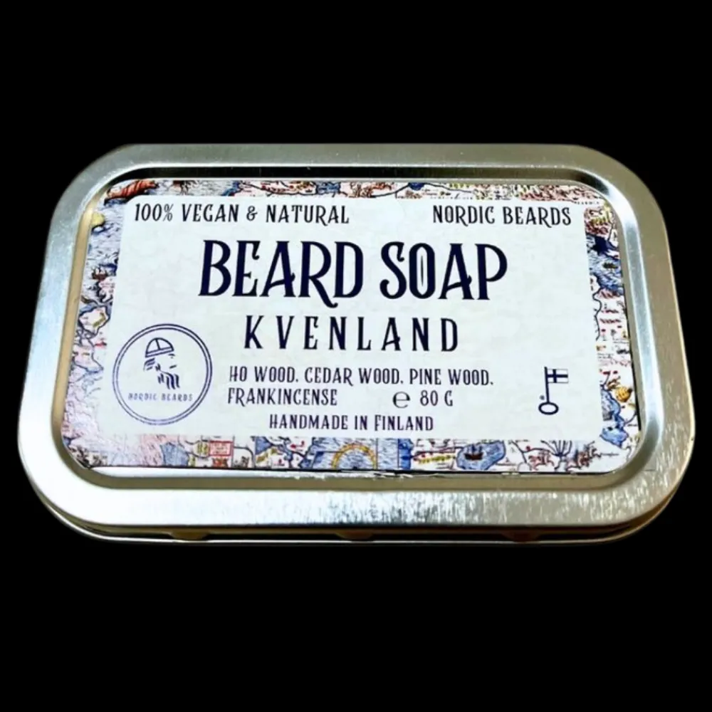 Nordic Shaving Company Partasaippuat & Hoitoaineet>Partasaippua Kvenland 80G