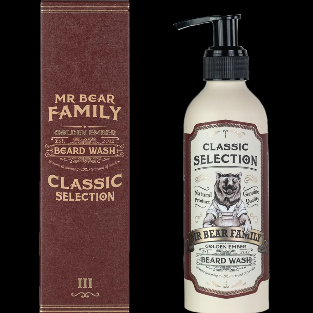 Mr Bear Family Partasaippuat & Hoitoaineet>Partashampoo Golden Ember 200ml